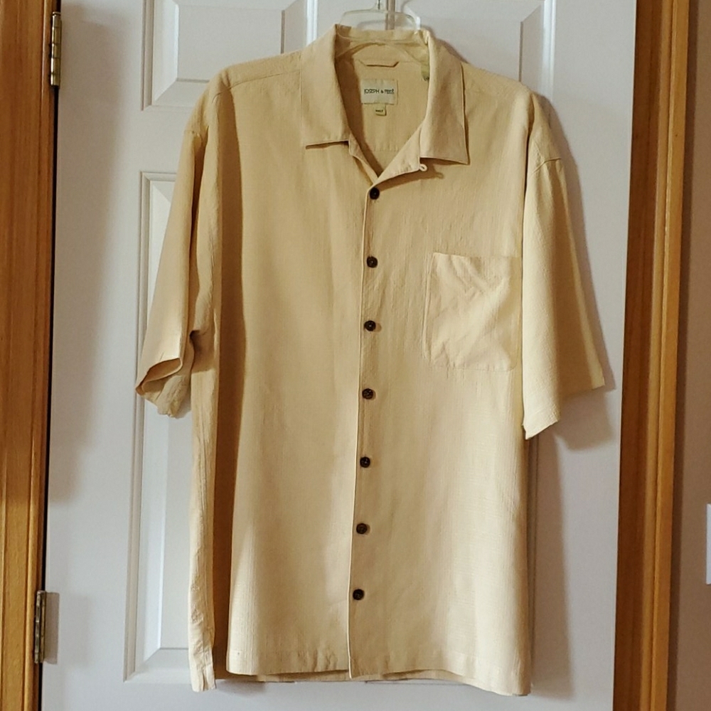 Men's xxl tall silk shirt